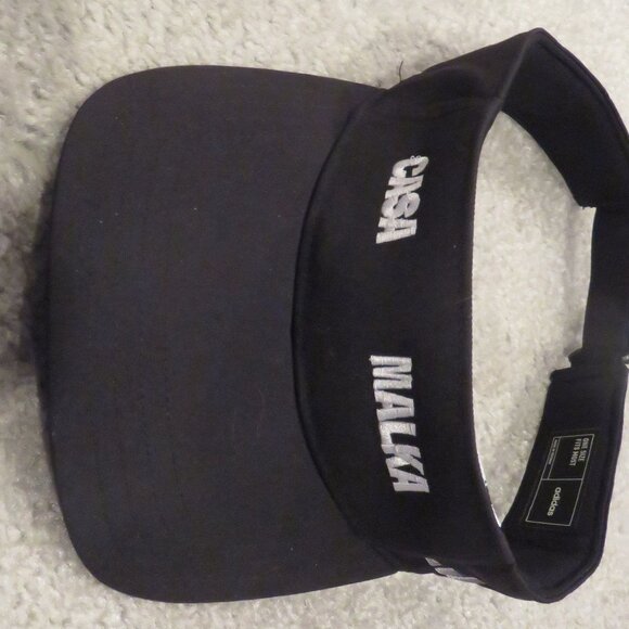 Adidas One Size Fits Most Unisex Black Visor Adjustable Backstrap - Picture 4 of 12